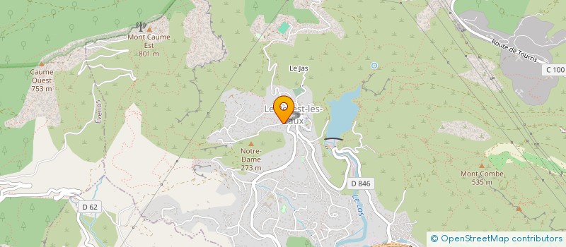 localisation de l'entreprise MONSIEUR THOMAS FAIVRE  LE REVEST-LES-EAUX