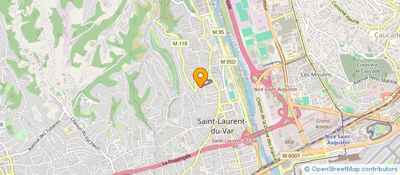 localisation de l'entreprise MONSIEUR THOMAS FAIZANT à SAINT-LAURENT-DU-VAR
