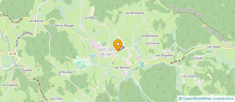 localisation de l'entreprise MONSIEUR THOMAS FASQUELLE  SAINT-IGNY-DE-VERS