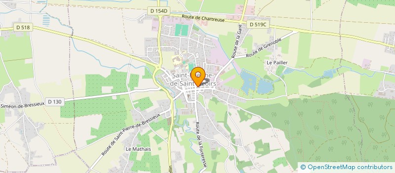 localisation de l'entreprise MONSIEUR THOMAS FAUGERON à SAINT-ETIENNE-DE-SAINT-GEOIRS