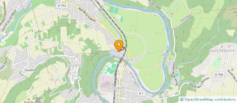 localisation de l'entreprise MONSIEUR THOMAS FAULCONNIER à LES MARTRES-DE-VEYRE