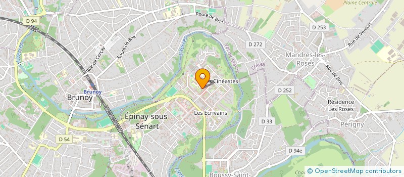 localisation de l'entreprise MONSIEUR THOMAS FAVIER  EPINAY-SOUS-SENART