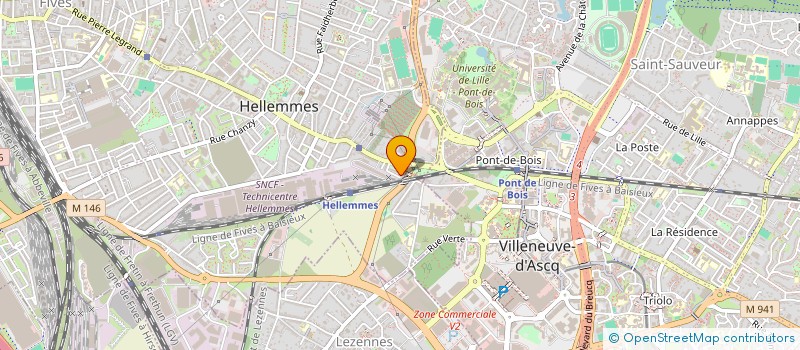 localisation de l'entreprise MONSIEUR THOMAS FELON  LILLE