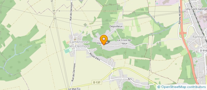 localisation de l'entreprise MONSIEUR THOMAS FERRARI à CAMBRONNE-LES-CLERMONT