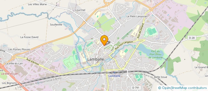 localisation de l'entreprise MONSIEUR THOMAS FERRARI à LAMBALLE-ARMOR