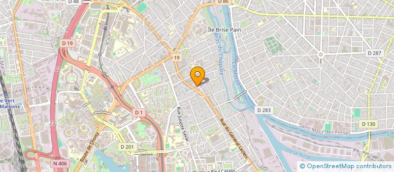 localisation de l'entreprise MONSIEUR THOMAS FERREIRA  CRETEIL