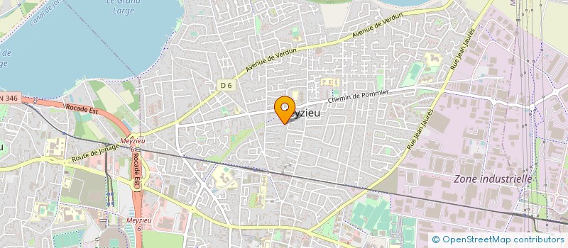 localisation de l'entreprise MONSIEUR THOMAS FERREIRA  MEYZIEU