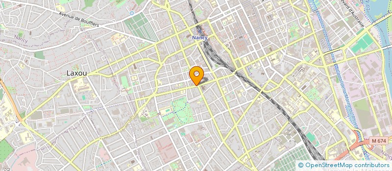 localisation de l'entreprise MONSIEUR THOMAS FERRIOT  NANCY