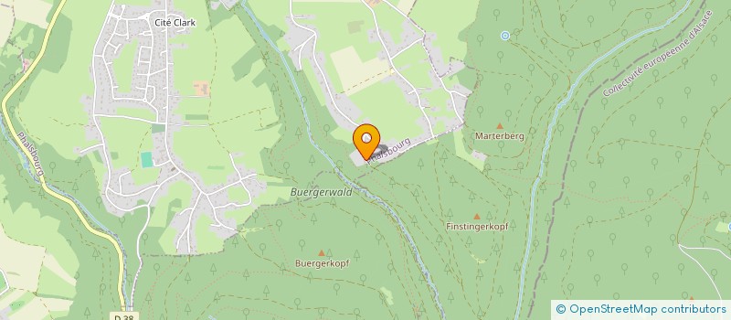 localisation de l'entreprise MONSIEUR THOMAS FEVRE  WALTEMBOURG