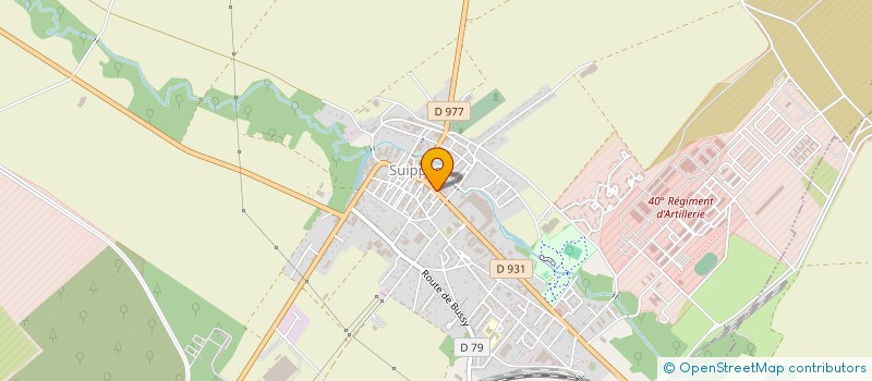 localisation de l'entreprise MONSIEUR THOMAS FEVRIER  SUIPPES