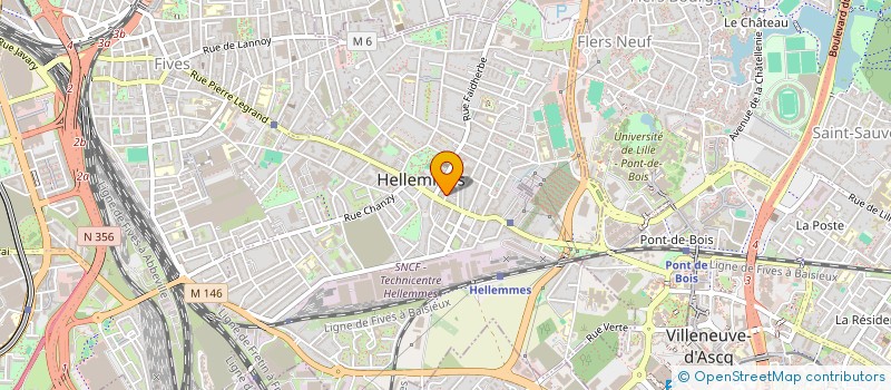 localisation de l'entreprise MONSIEUR THOMAS FIEFFE à LILLE