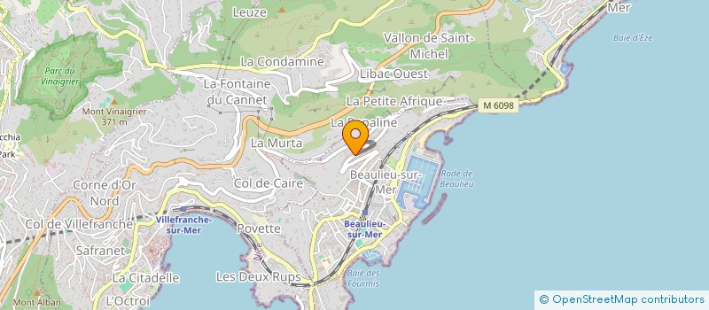 localisation de l'entreprise MONSIEUR THOMAS FIGLIUZZI  BEAULIEU-SUR-MER