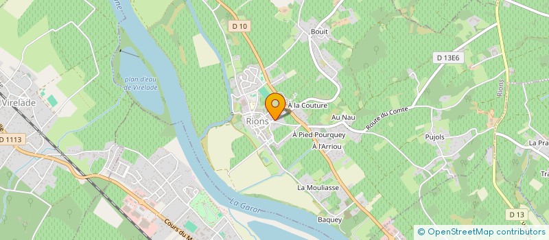 localisation de l'entreprise MONSIEUR THOMAS FILIE  RIONS