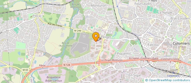 localisation de l'entreprise MONSIEUR THOMAS FILIPE à COLOMIERS