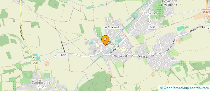 localisation de l'entreprise MONSIEUR THOMAS FILLER  LANDSER