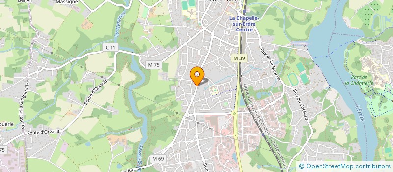 localisation de l'entreprise MONSIEUR THOMAS FISCHER à LA CHAPELLE-SUR-ERDRE