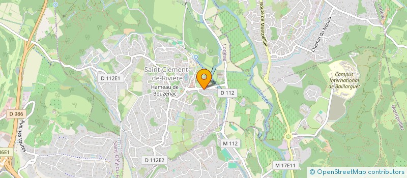 localisation de l'entreprise MONSIEUR THOMAS FITOUSSI  SAINT MATHIEU DE TREVIERS