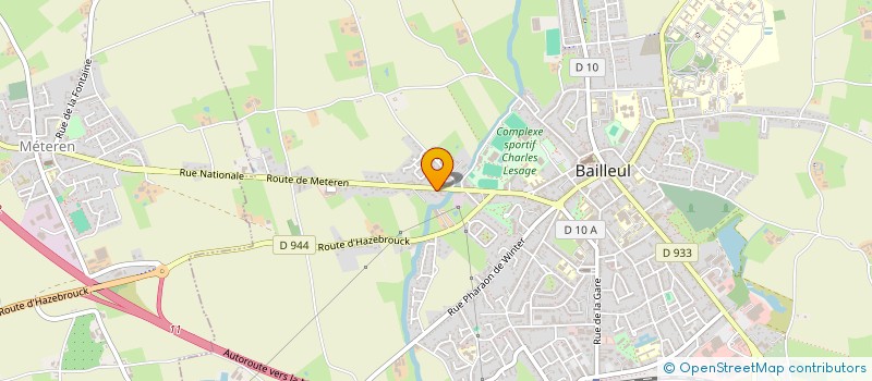 localisation de l'entreprise MONSIEUR THOMAS FLAHAULT à BAILLEUL