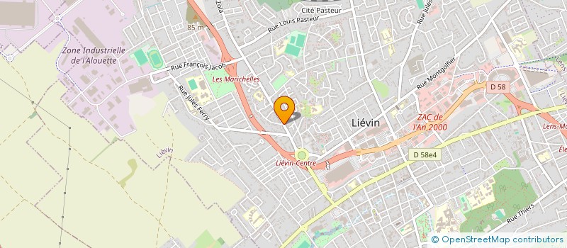 localisation de l'entreprise MONSIEUR THOMAS FLAMENT à LIEVIN