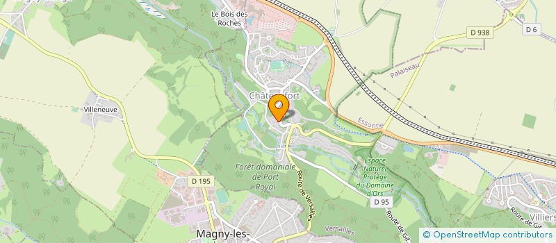 localisation de l'entreprise MONSIEUR THOMAS FLETCHER  CHATEAUFORT