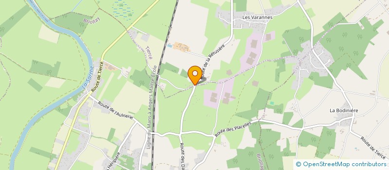 localisation de l'entreprise MONSIEUR THOMAS FLEURY  TIERCE