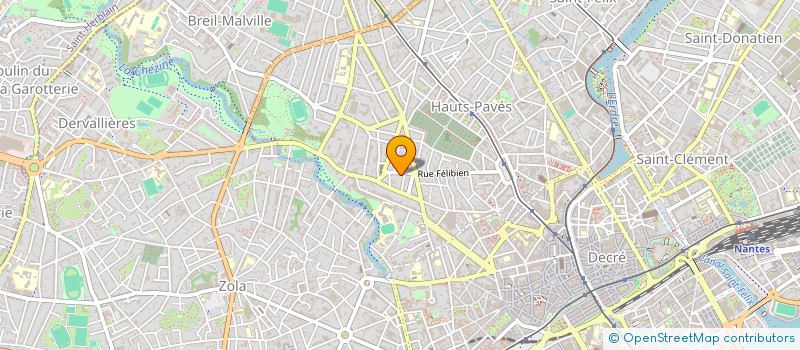 localisation de l'entreprise MONSIEUR THOMAS FLICHY à NANTES