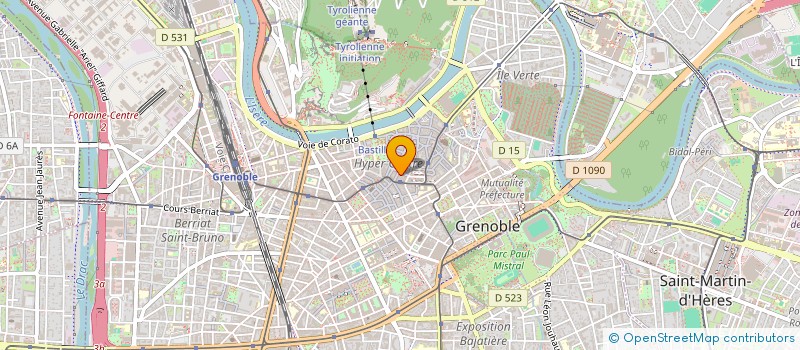 localisation de l'entreprise MONSIEUR THOMAS FLITTERMAN à GRENOBLE