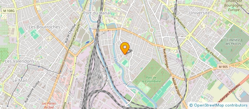 localisation de l'entreprise MONSIEUR THOMAS FLORO  DIJON