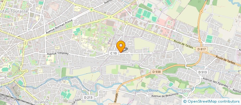 localisation de l'entreprise MONSIEUR THOMAS FOGEL  BIZANOS