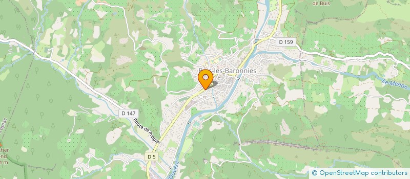 localisation de l'entreprise MONSIEUR THOMAS FOIN à BUIS-LES-BARONNIES
