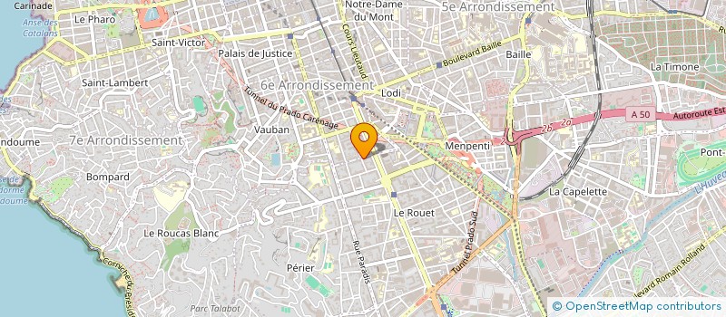localisation de l'entreprise MONSIEUR THOMAS FONTAINE à MARSEILLE