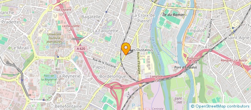 localisation de l'entreprise MONSIEUR THOMAS FONTANA à TOULOUSE