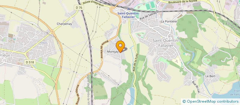 localisation de l'entreprise MONSIEUR THOMAS FONTANEL à SAINT-QUENTIN-FALLAVIER