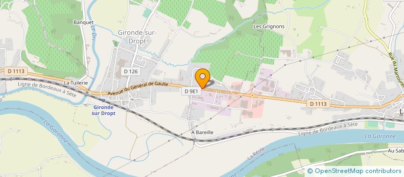 localisation de l'entreprise MONSIEUR THOMAS FORESTIE  GIRONDE-SUR-DROPT