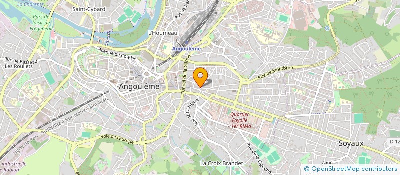 localisation de l'entreprise MONSIEUR THOMAS FORNER à ANGOULEME