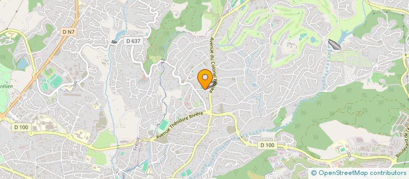 localisation de l'entreprise MONSIEUR THOMAS FOUCHER  SAINT-RAPHAEL