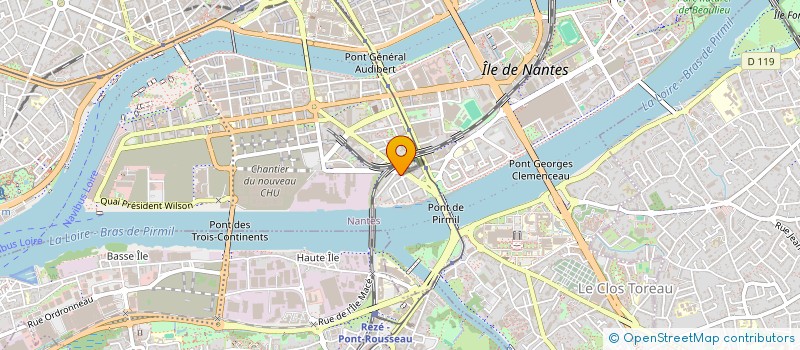 localisation de l'entreprise MONSIEUR THOMAS FOUCHEZ  NANTES