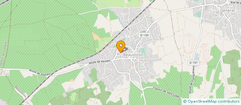 localisation de l'entreprise MONSIEUR THOMAS FOUGAIROLLES  BEAUVOISIN