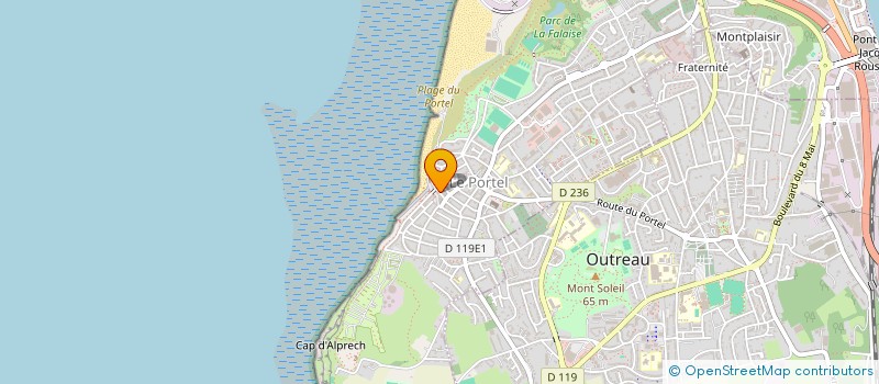 localisation de l'entreprise MONSIEUR THOMAS FOUGERON  LE PORTEL