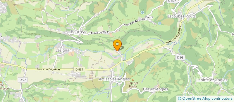 localisation de l'entreprise MONSIEUR THOMAS FOULON  ARCIZAC-EZ-ANGLES