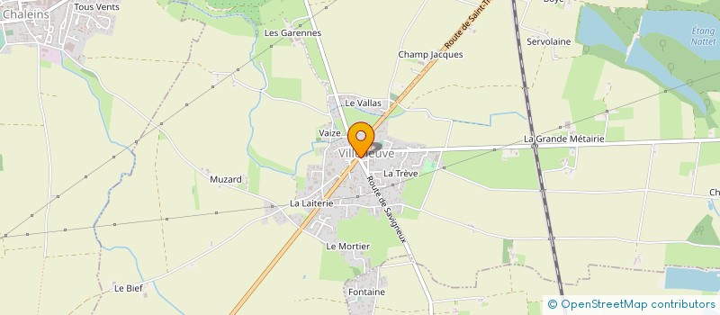 localisation de l'entreprise MONSIEUR THOMAS FOURNIER à VILLENEUVE