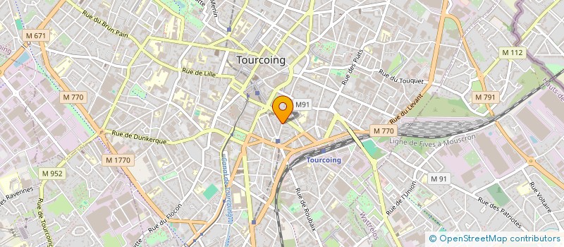 localisation de l'entreprise MONSIEUR THOMAS FOURNIRET à TOURCOING