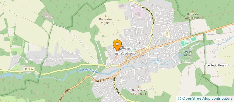 localisation de l'entreprise MONSIEUR THOMAS FOUSSE  SAINT-ARNOULT-EN-YVELINES