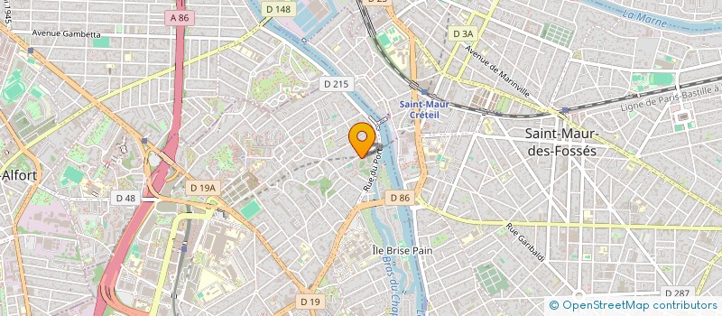 localisation de l'entreprise MONSIEUR THOMAS FRANCES  CRETEIL