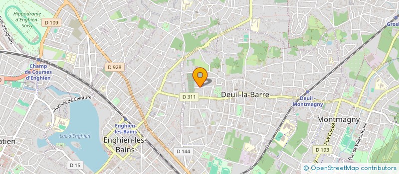 localisation de l'entreprise MONSIEUR THOMAS FRANCIUS  DEUIL-LA-BARRE