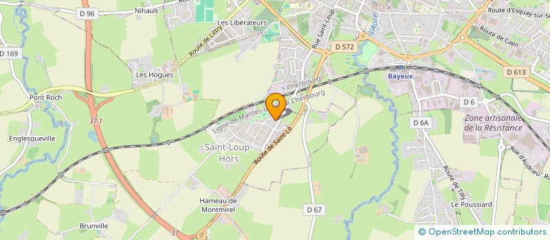 localisation de l'entreprise MONSIEUR THOMAS FRANCO  SAINT-LOUP-HORS