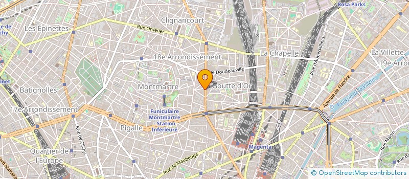 localisation de l'entreprise MONSIEUR THOMAS FRANCOIS  PARIS