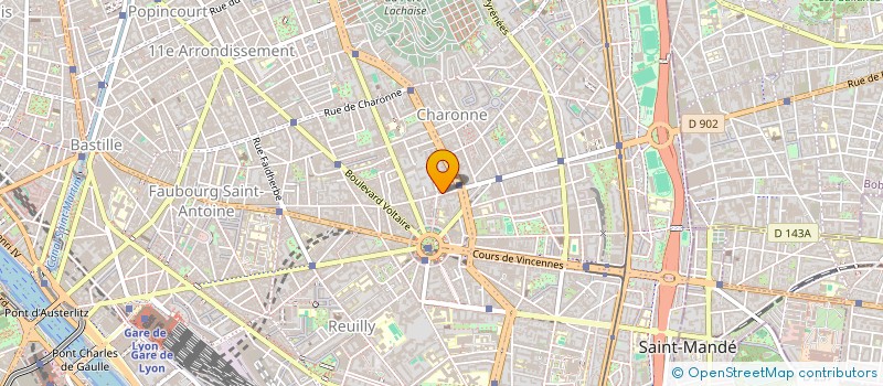 localisation de l'entreprise MONSIEUR THOMAS-FRANCOIS ENGOUME  PARIS