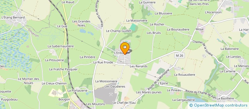 localisation de l'entreprise MONSIEUR THOMAS FRAQUET à COUERON