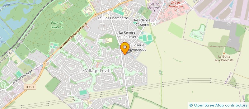 localisation de l'entreprise MONSIEUR THOMAS FRAUD à MENNECY